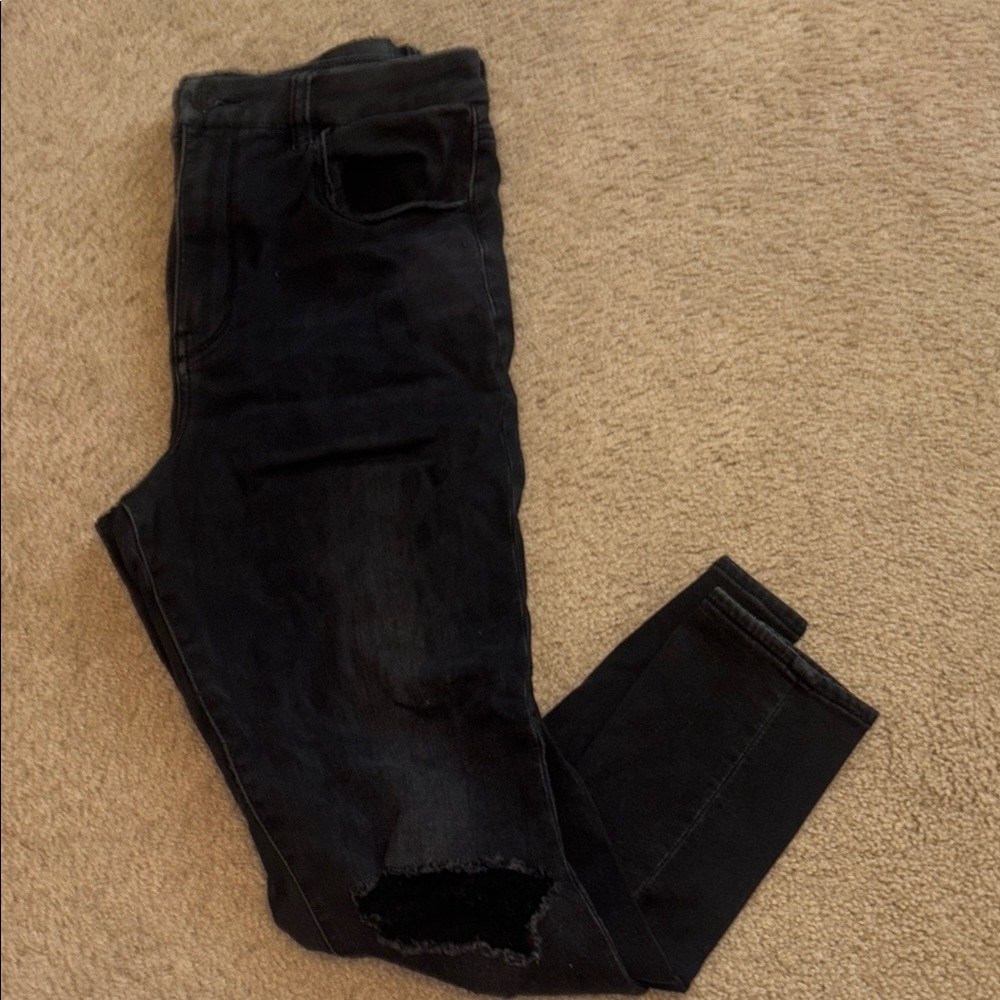 AE black jeggings